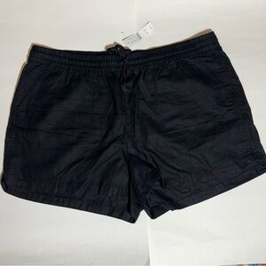 J.Crew Seaside Linen-Blend Shorts – Black, Effortless Spring Staple
